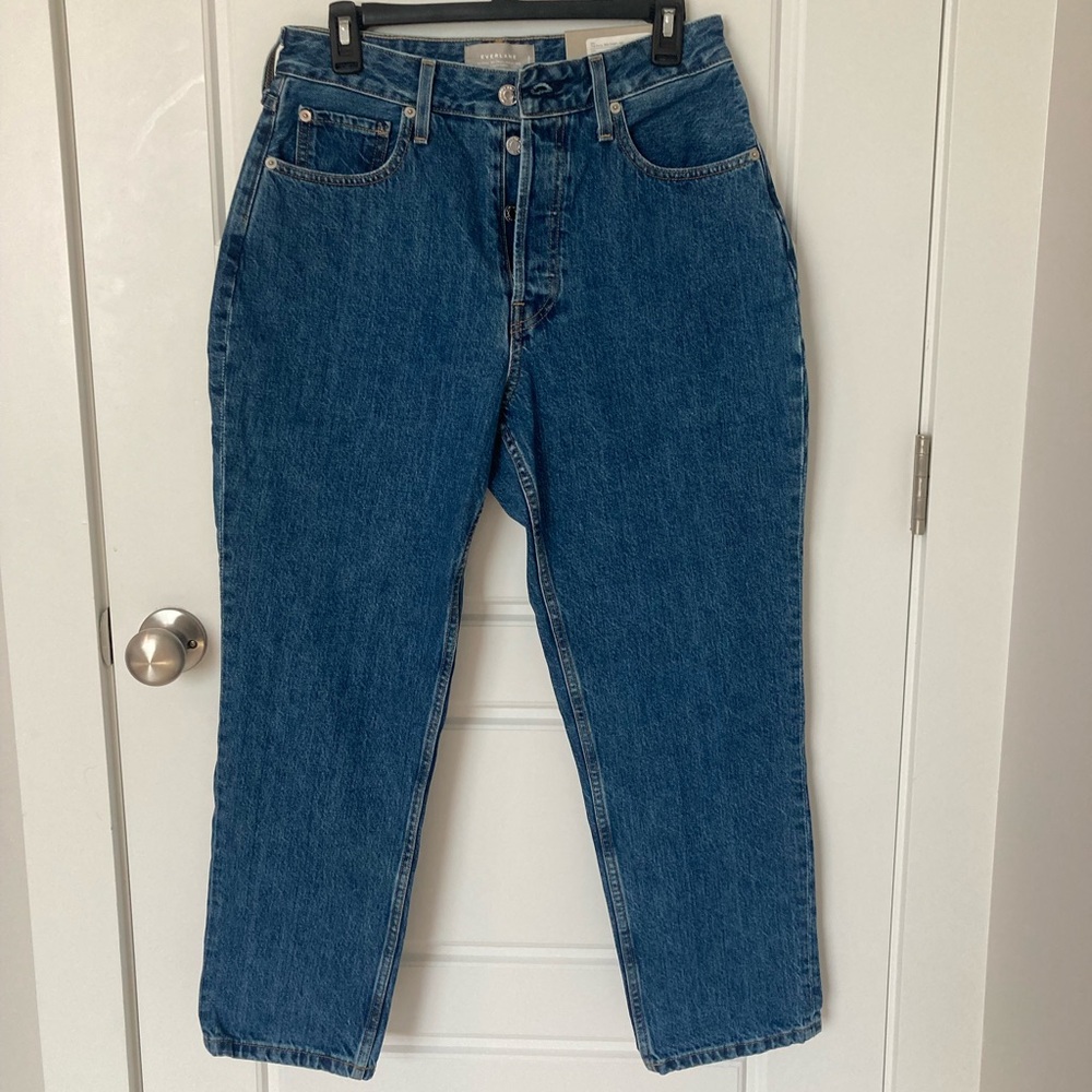 NWT Everlane high waist curvy ankle Jean, size 30
